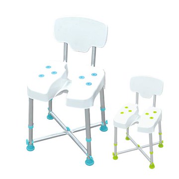 ＭedGear美而輔具 五星級靠背洗臀洗澡椅