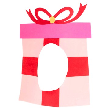 Eumes 生日派對相框面具  1個  禮物盒