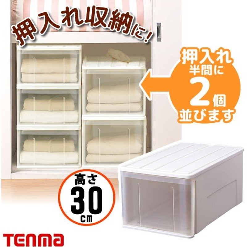 収納ケース たっぷり収納ケース 幅39 奥行66 高さ30cm ホワイト 66l 引き出し プラスチック 押し入れ 収納ボックス 衣装ケース 通販 Lineポイント最大0 5 Get Lineショッピング
