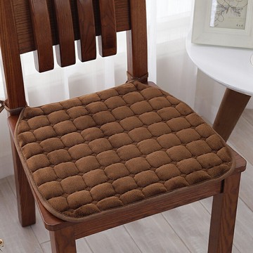 坐墊 冬季椅子椅墊 辦公室久坐防滑學生教室凳子屁股座墊四季軟【不二雜貨】