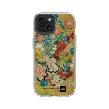 iPhone 15 Clear 透明 - Van Gogh Museum - Vincent 的花朵-50週年紀念款