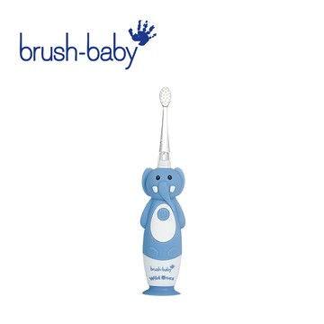 Brush Baby - WildOnes 充電式兒童聲波電動牙刷-大象艾維-0-10Y