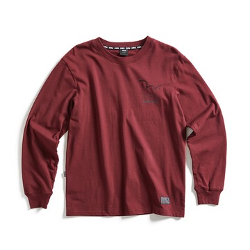 EDWIN｜EDGE｜男裝｜經典Ｗ刺繡印花長袖T恤