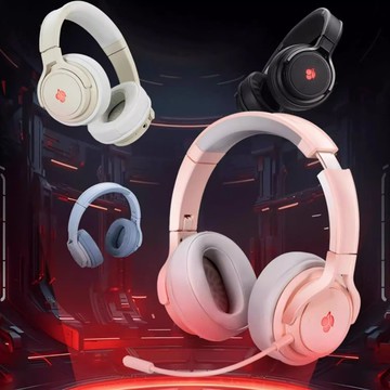 CHERRY櫻桃HW 2.2無線藍牙頭戴式電競游戲耳機電腦耳麥