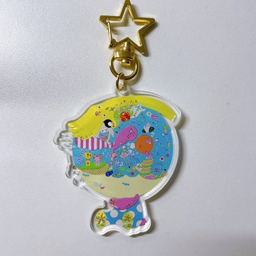 mimitofus planet 壓克力鑰匙圈2.0 外星人6號