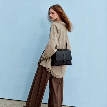 Gaston Luga Spläsh Crossbody Large 14吋大型斜肩/側背包 - 橄欖綠
