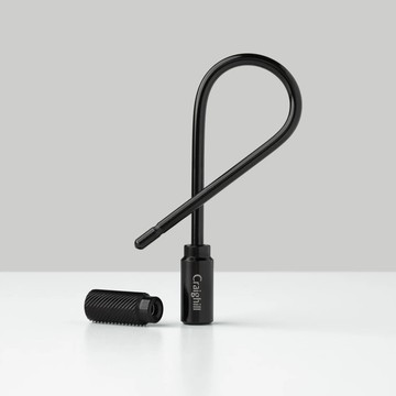 【預購】Closed Helix Keyring 鑰匙圈 蒸黑色