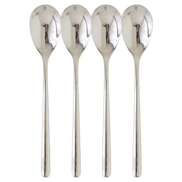 JUST HOME 銀月光304不鏽鋼餐匙  7008-03A  4個