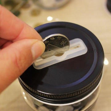 🌟臺灣出貨🌟透明玻璃存錢罐硬幣儲蓄罐網紅梅森透視零錢罐學生生日禮物 存錢筒 造型存錢筒 存錢罐 質感存錢筒