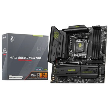MSI MAG B850M MORTAR 主機板 + AMD Ryzen 7-7800X3D 8核心 MPK 處理器