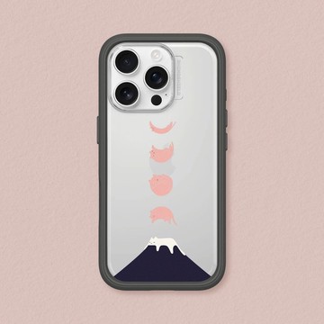 Mod NX邊框背蓋手機殼∣ilovedoodle系列/月光倒影 for iPhone