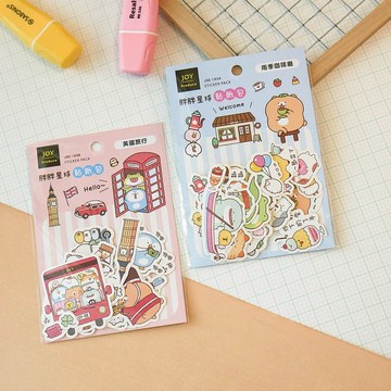 胖胖星球 - 裝飾貼紙包