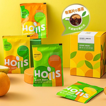 有果乾茶每日隨身包綜合口味6包/盒嚐鮮組【Hoiis好集食】