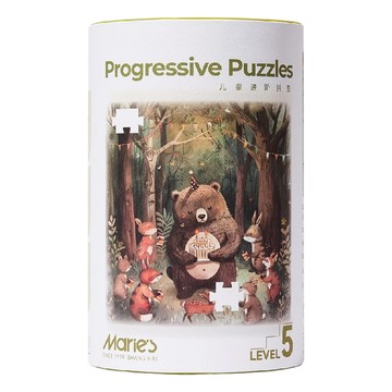 Maries 兒童進階啟蒙拼圖 第5階 Set 5-7+  252片  1組
