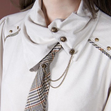 蒸汽朋克 steampunk 古銅 齒輪 男女襯衫 領針 配飾