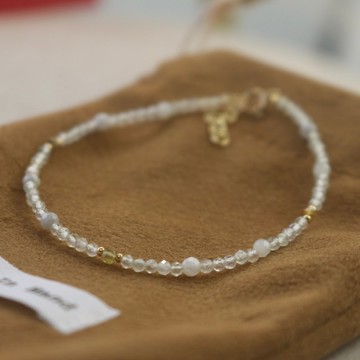 手鍊 碧璽 岫玉 - 北極星 -