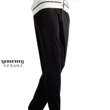 寓美2798新款雅致舒柔時尚百搭直筒女褲休閑舒適打底褲專柜正品