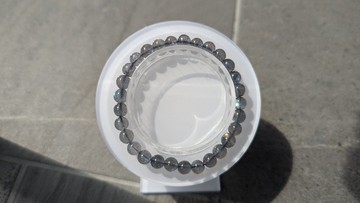 拉長石 黑體拉長石【7mm】