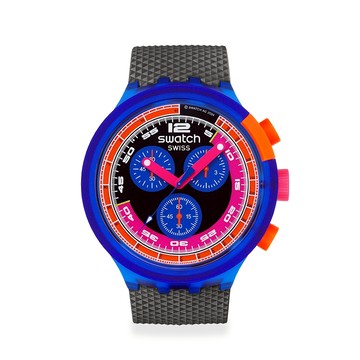 Swatch NEON PARTY TO THE MAX 大錶面/瑞士製造 SB06N102 (47mm)【官方旗艦店】
