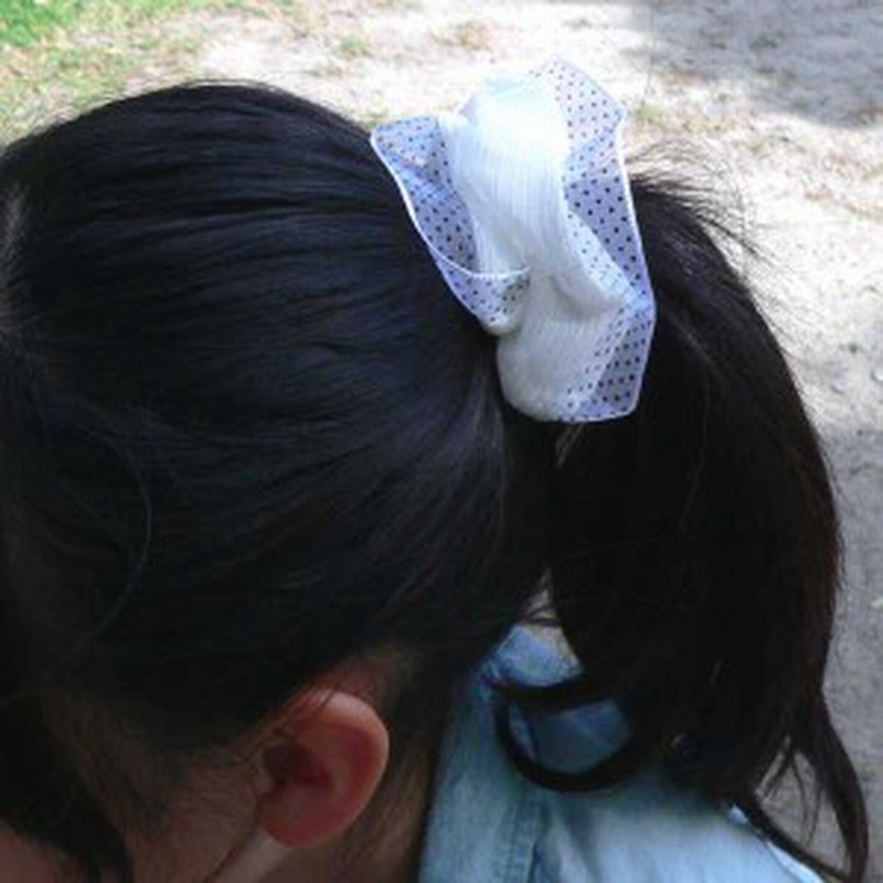 レビューで10 ポイント ヘアアクセサリー シュシュ キッズ 子供 女の子 髪飾り ドット柄 ヘアゴム バレエ バレエ用品 通販 Lineポイント最大1 0 Get Lineショッピング