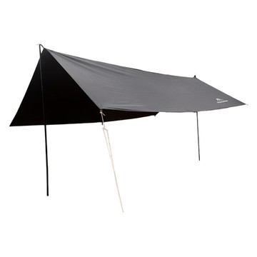 Mountainhiker 山之客 加高克米特黑櫸 SZK238 天幕 戶外露營遮陽必備  6.1 x 6.1 x 4.4m  黑色布