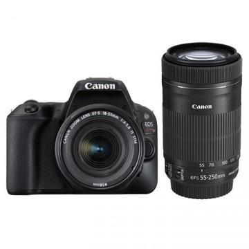 EOS Kiss X9 double zoom kit black
