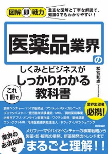 医薬品業界のしくみとビジネスがこれ1冊でしっかりわかる教科書 松宮和成