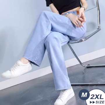 【LANNI 藍尼】★冰絲薄款闊腿褲(長褲/休閒/氣質)