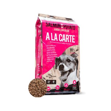 ALACARTE阿拉卡特天然糧-鮭魚低穀配方 敏感肌膚犬適用18KG*(單入組)(下標*2送寵物零食1包)
