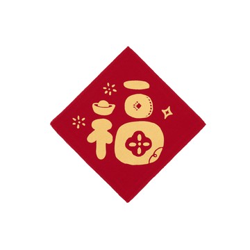 【印花樂】2026馬年布春聯/雜花/福