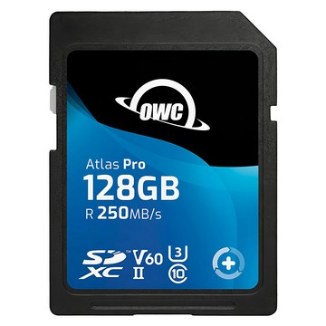OWC Atlas Pro SD 記憶卡 SDXC UHS-II V60 OWCSDV60P0128  128GB  1個