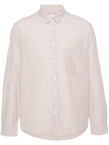 MARANT - Jasolo striped cotton shirt - men - Polyester/Cotton - XL - Neutrals