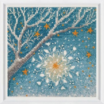 C381 - RTO 十字繡材料包 - 雪之飾