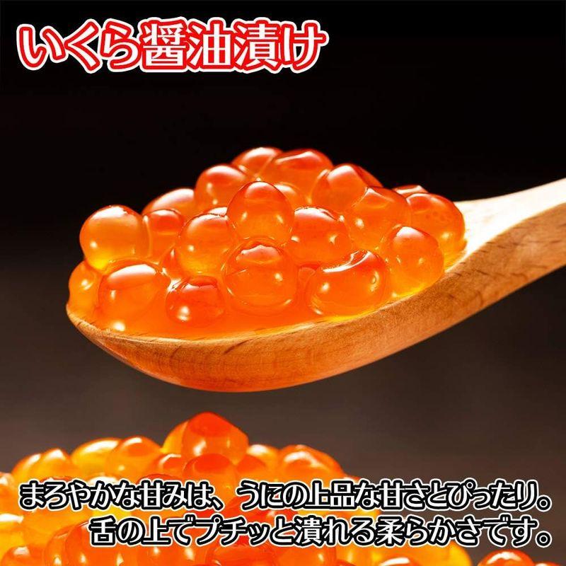 ウニ イクラ 丼 セット うに いくら醤油け 200g 計4人前 二色丼 海鮮 北国からの贈り物