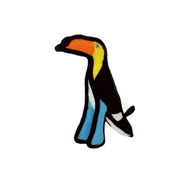 TUFFY 動物系列拉扯拔河玩具 - 耐磨耐咬 含啾啾球  小 8 x 20 x 23cm  大嘴鳥  1個