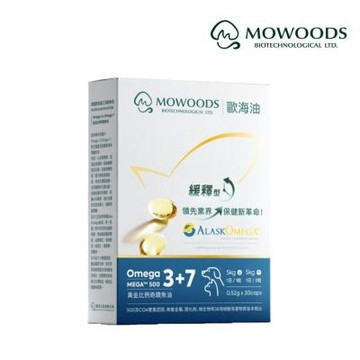 蘑菇生技MOWOODS 歐海油 頂級魚油軟膠囊-超值包 30顆/1盒