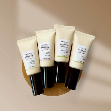 【綠印生活】香氛滋潤護手霜｜柚子精油調香 滋潤修護｜4入組（非禮盒）