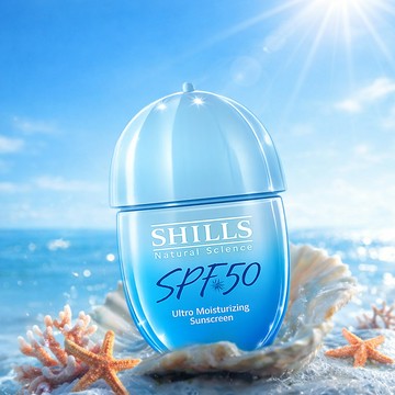 【戲水專用】SHILLS 舒兒絲 很耐曬超清爽水感UV防曬乳(戲水型)SPF50