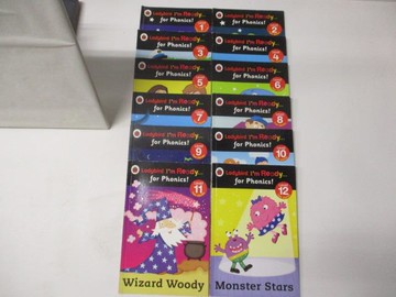 【書寶二手書T5／兒童文學_DMM】高_Lodybird I'm roody for Phonics_共12本合售_Wizard Woody_Monster Stars等