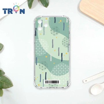 TRON IPhone 11 PRO MAX 日系和風圓點落雨系列 四角防摔載具殼 軟殼 手機殼