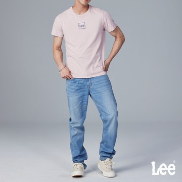 Lee 726 涼感 彈性中腰標準直筒牛仔褲 男 Regional 淺藍洗水 LB31705644Y