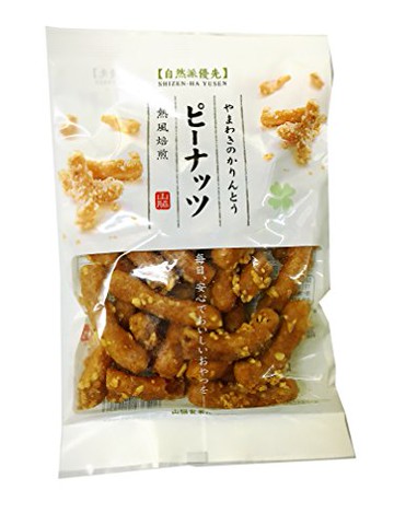 Yamawaki confectionery Natural priority peanut Karinto 90g x16 pieces