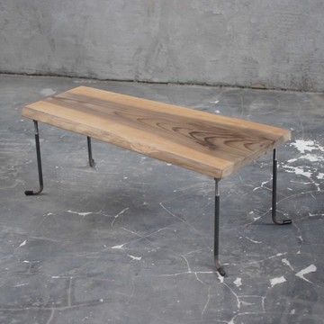 wood iron table 33*85*38