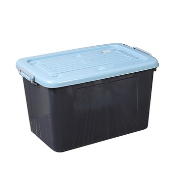 KEYWAY 《真心良品》百加滑輪收納整理箱110L-3入組