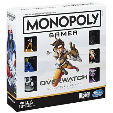【W先生】孩之寶 地產大亨 MONOPOLY 大富翁 桌遊 鬥陣特攻收藏版 英文版