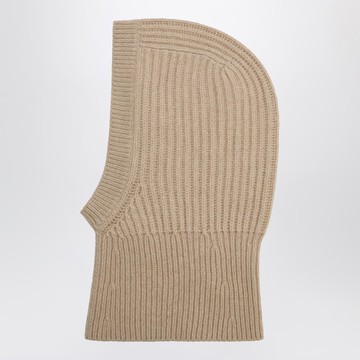 Camel wool balaclava