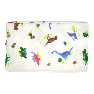 hiorie 日本桃雪 紗布浴巾 34x86cm 100%棉  恐龍  1條