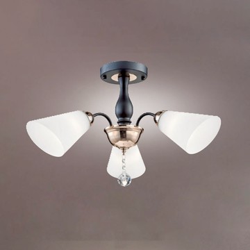 鄉村風半吸頂三燈 B102-81-23413