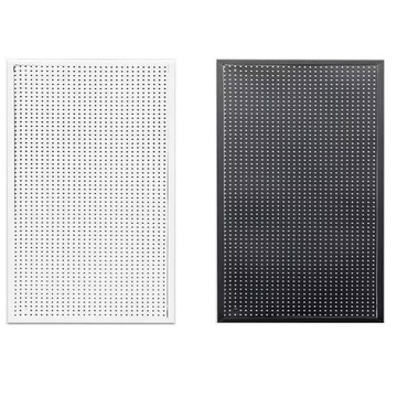 【免釘上牆收納】洞洞板 收納板 展示架 置物架 貨架 掛板 多孔設計 配件自由組合 廚房工具收納 五金牆展示