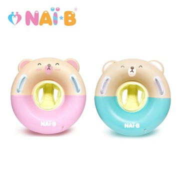 NAIB 奈比 Q版坐式泳圈-粉色/綠色【佳兒園婦幼館】